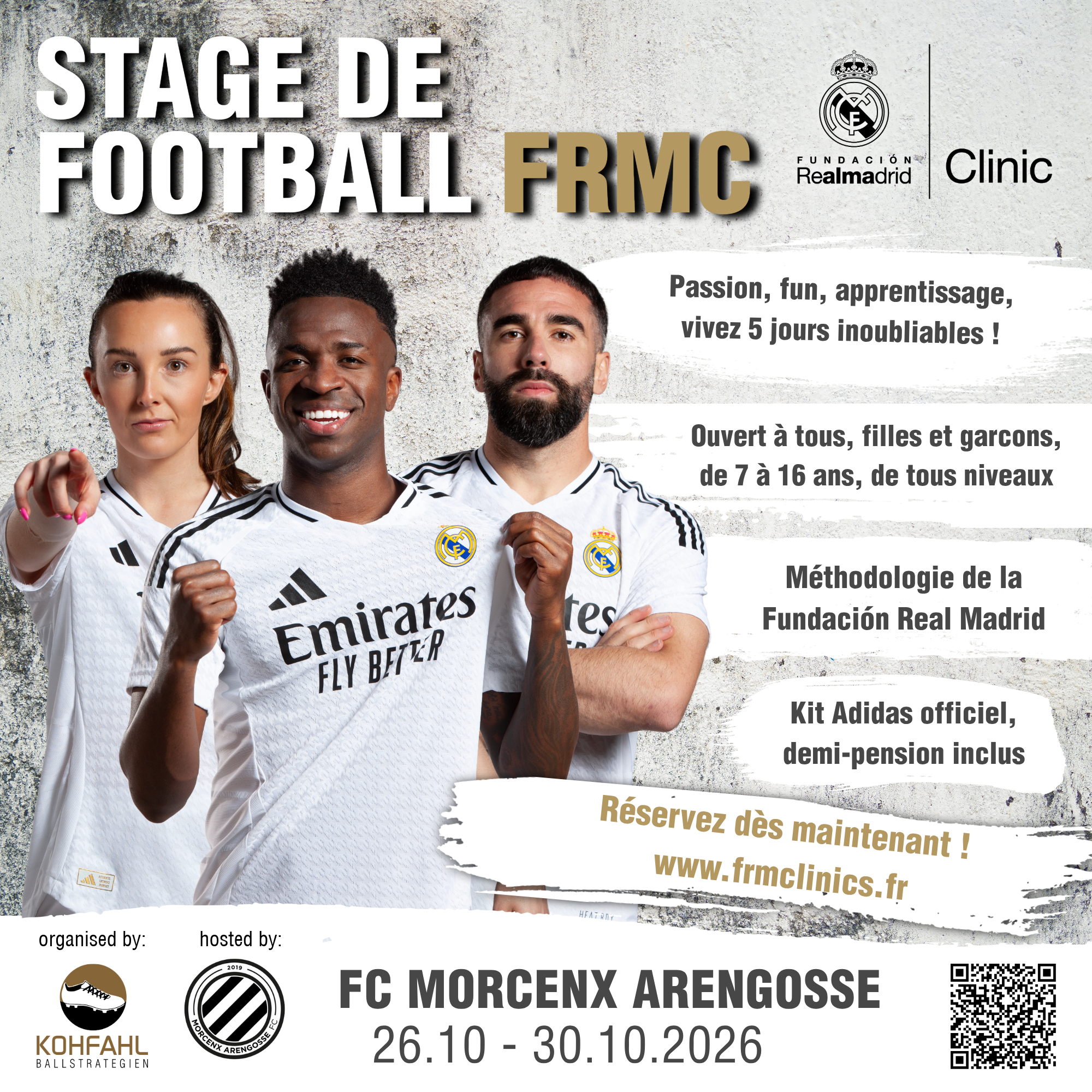 Stage de Football FC Morcenx - Arengosse