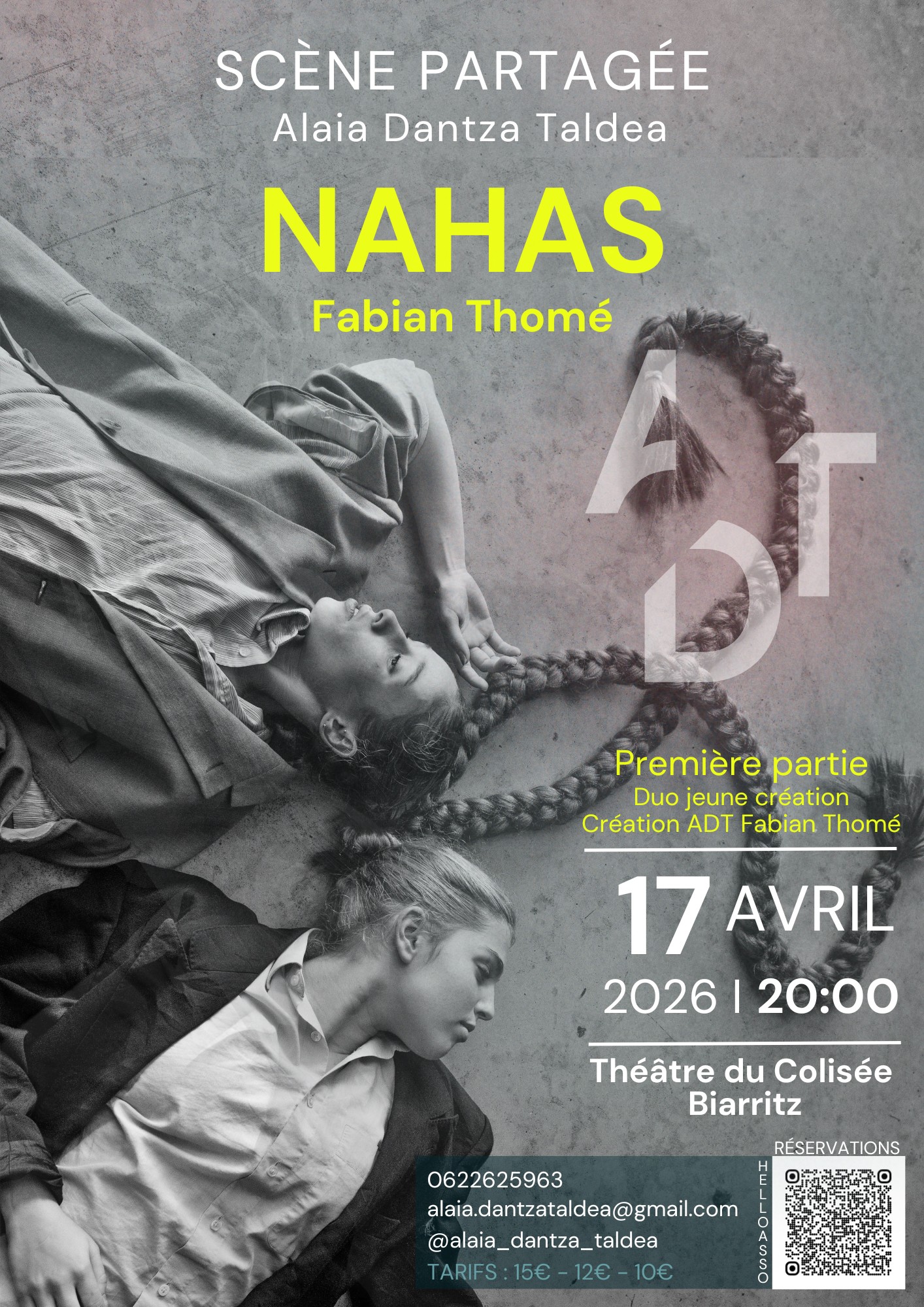 Scène partagée Alaia Dantza Taldea invite Fabian Thomé