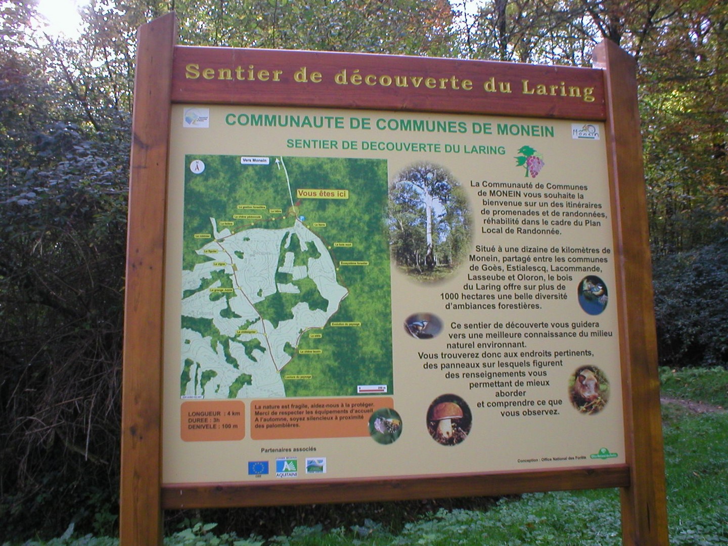 Sentier de découverte du Laring