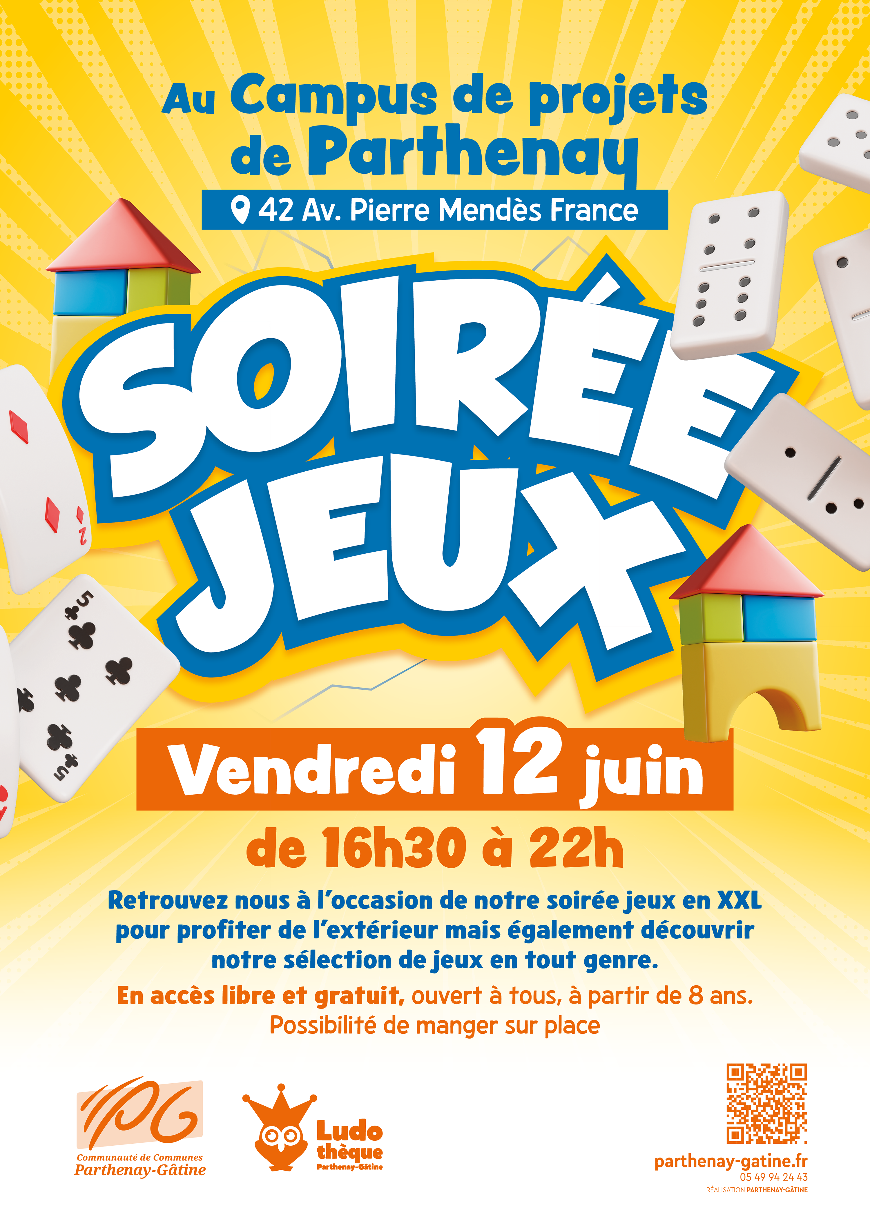 Soirée jeux avec la ludothèque