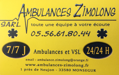 SARL taxi ambulances Zimolong