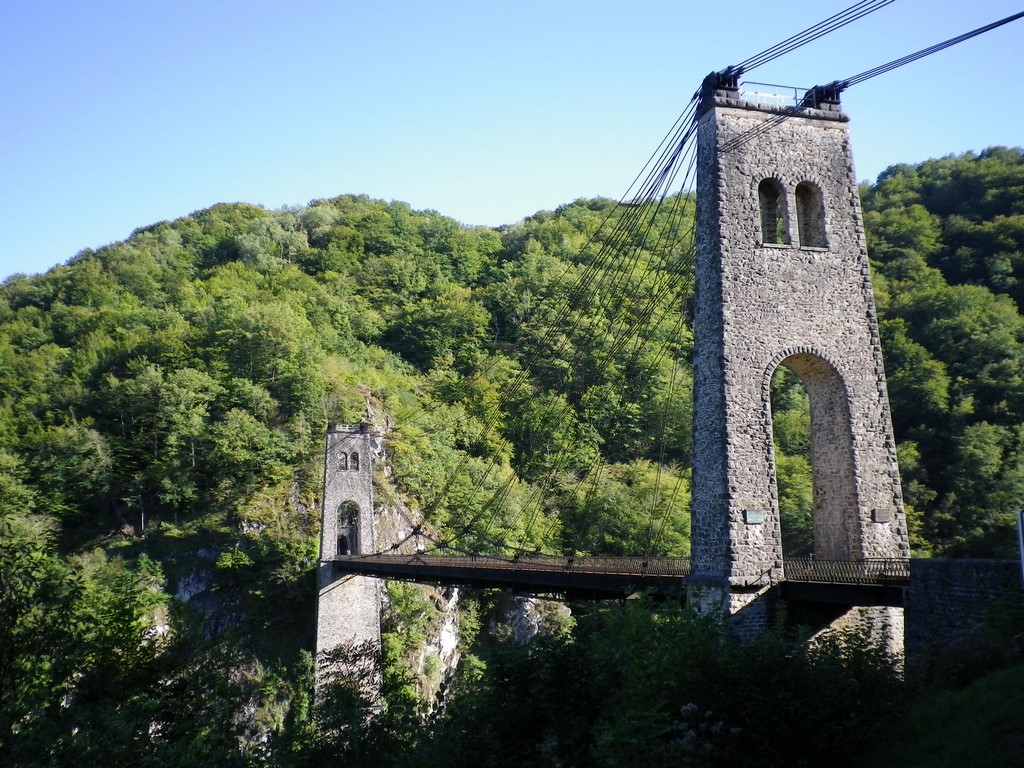 Les gorges de la Luzège