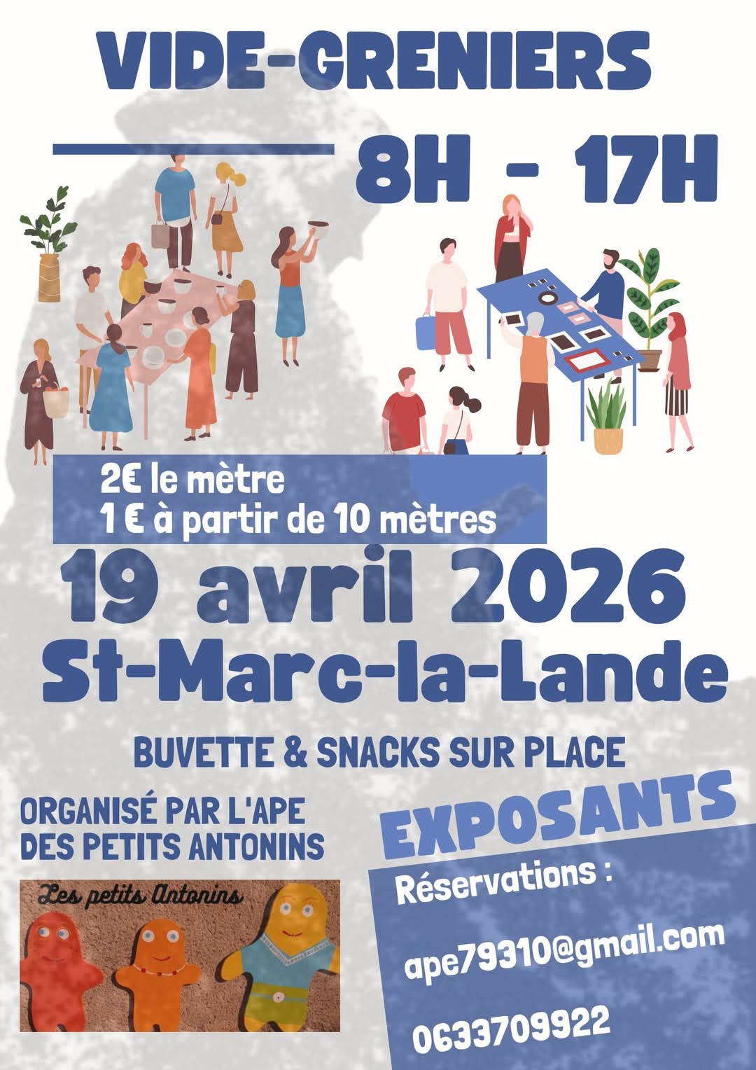 Vide grenier de l'APE des Petits Antonins