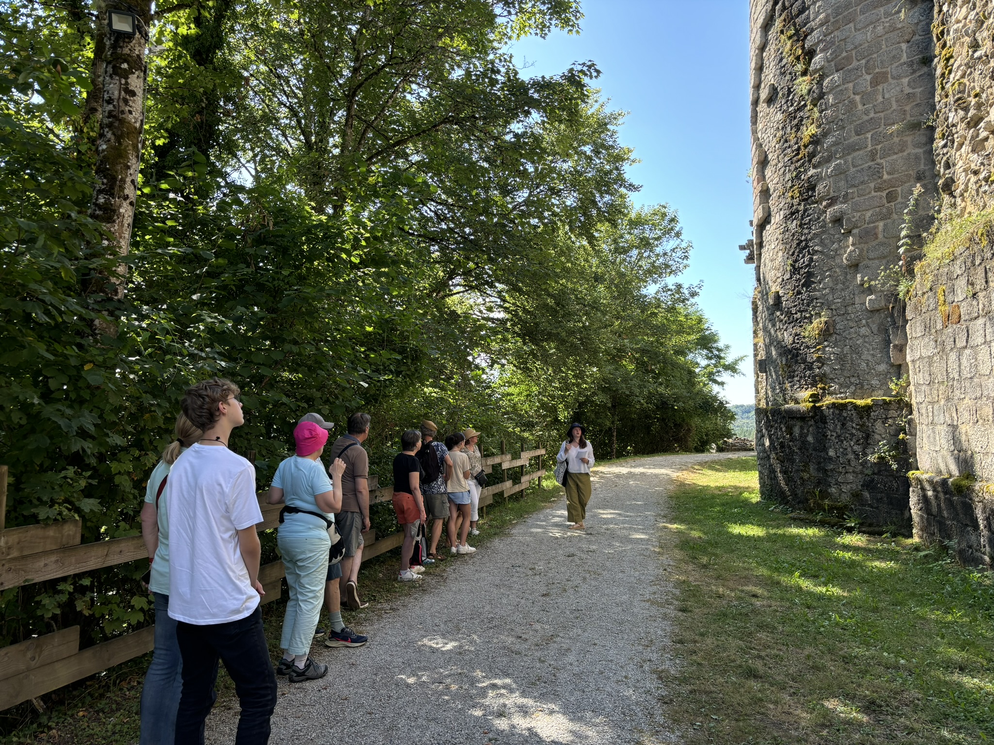 Des troubadours au Château de Ventadour