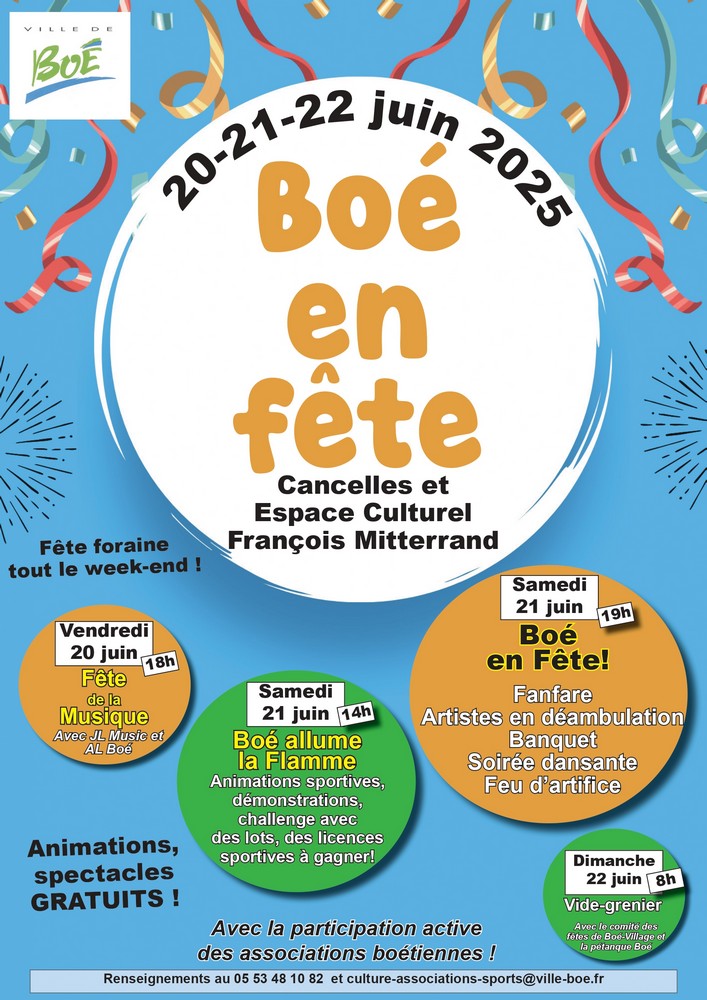 Boé en fête !