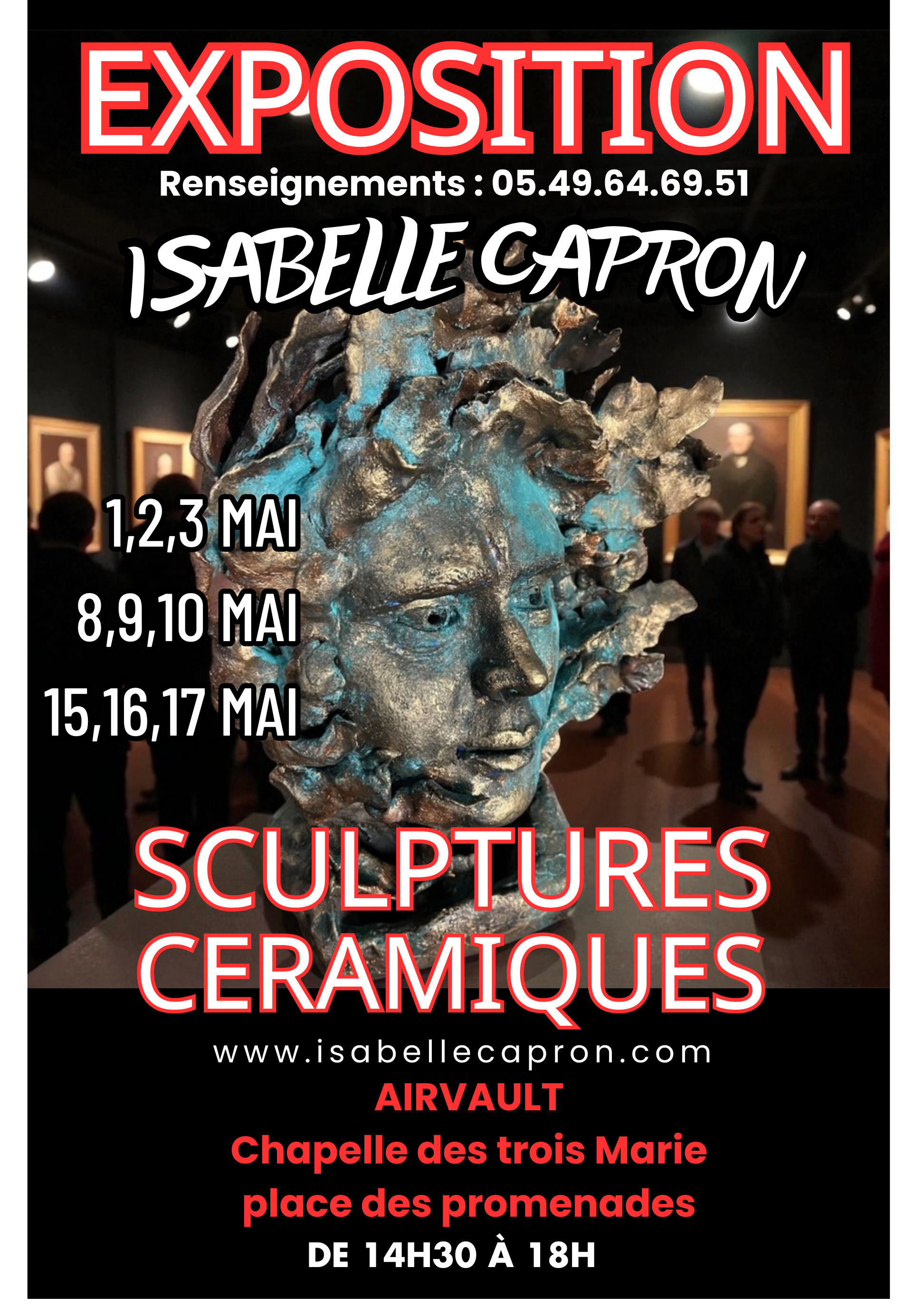 Exposition à la chapelle des Trois Marie