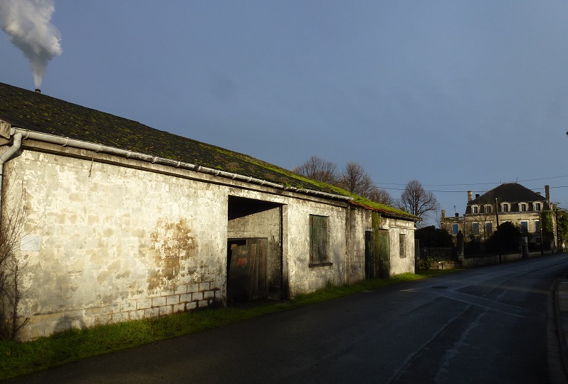 former distillery and former employer's house