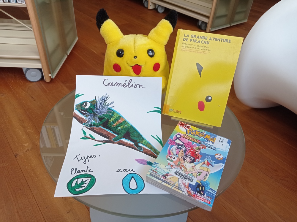 Médiathèques Aqua libris - Imagine ton Pokémon®