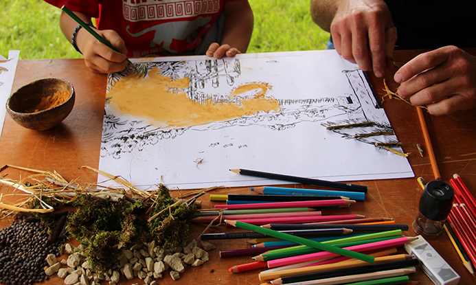 Atelier "Paysages néo" (7-9 ans)