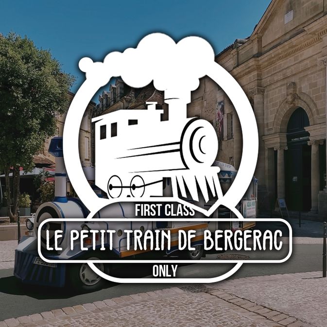 Petit train touristique de Bergerac