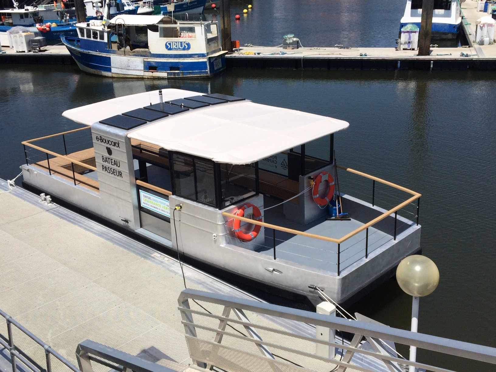 Bateau Passeur Lou E-Boucarot