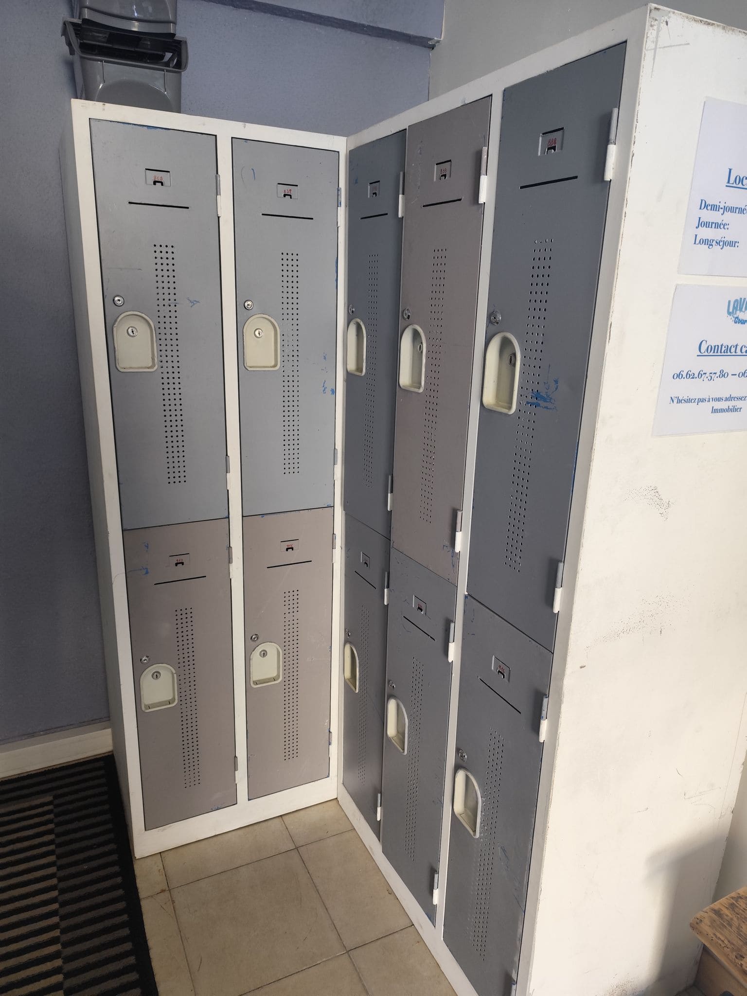 Casiers/consignes Gourette