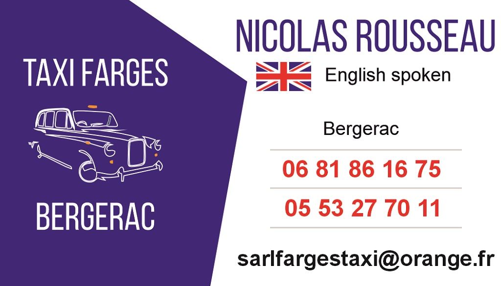 Farges Taxi Bergerac