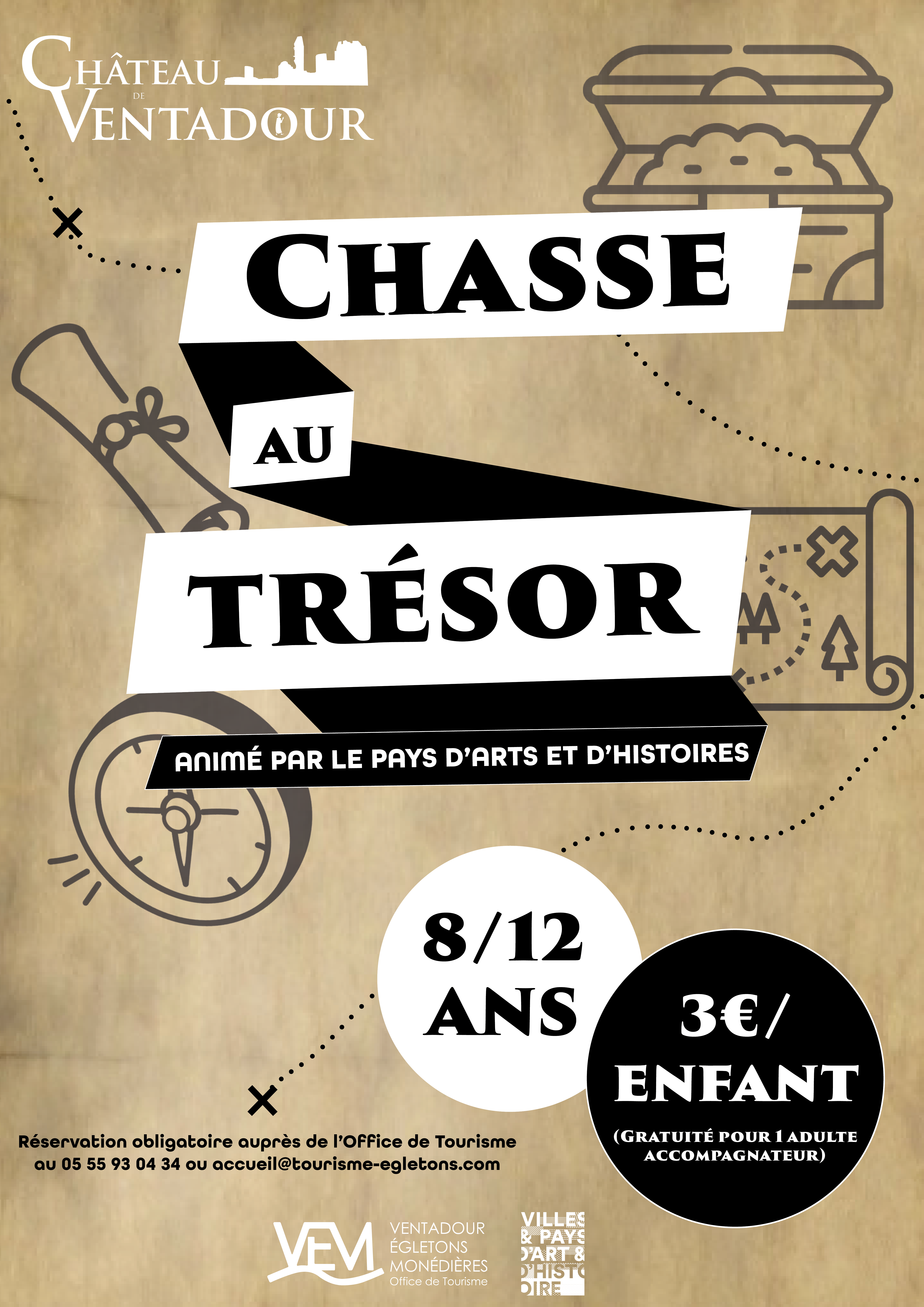 A la recherche du trésor du château de Ventadour