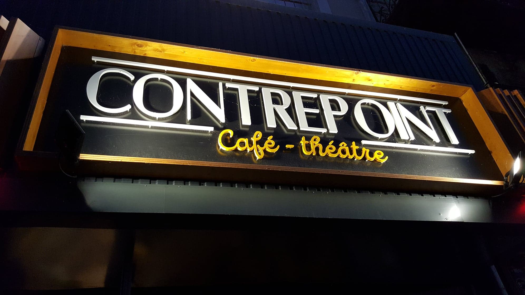 Contrepoint : Café - Théâtre