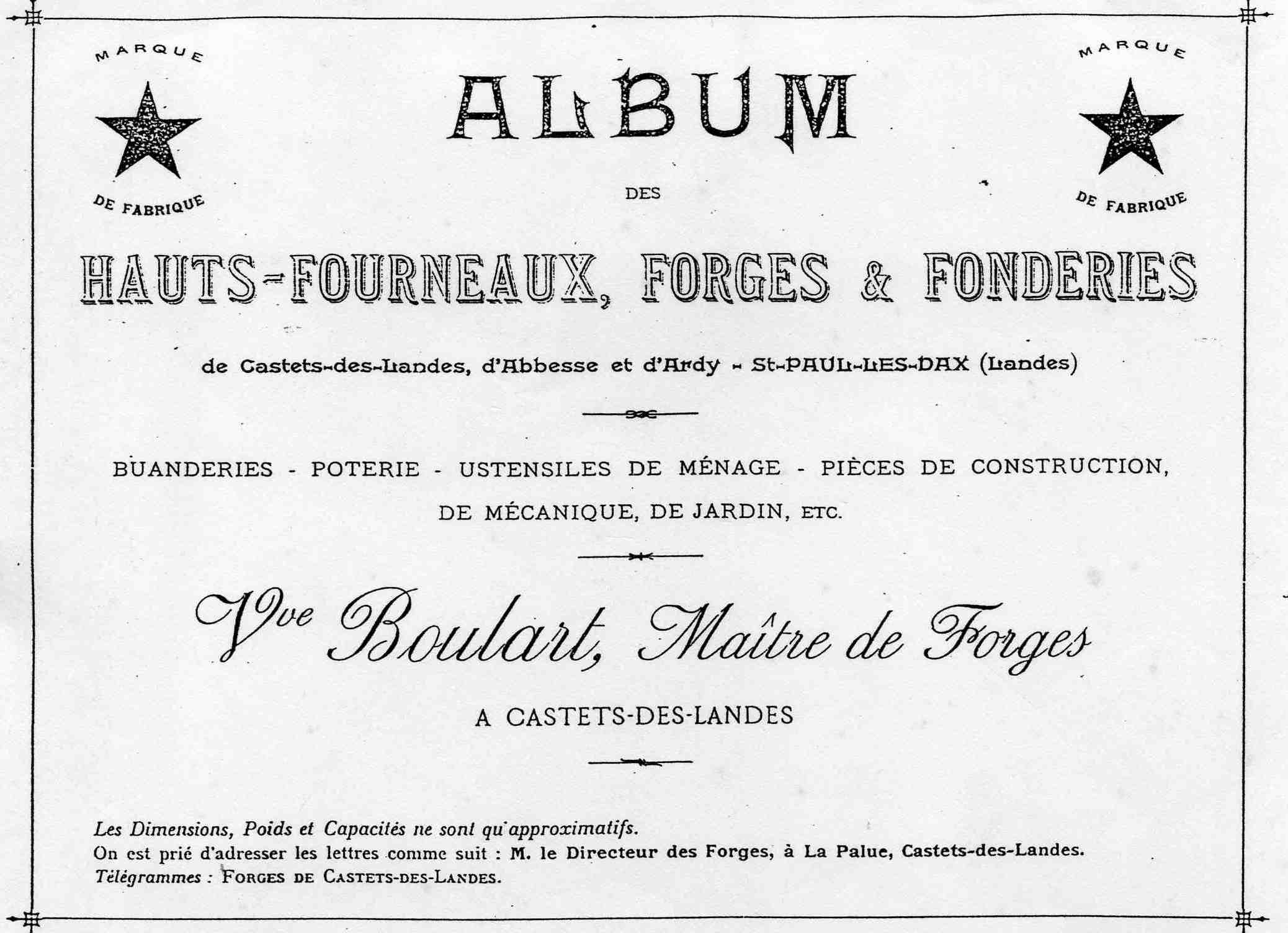 couv catalogue boulart