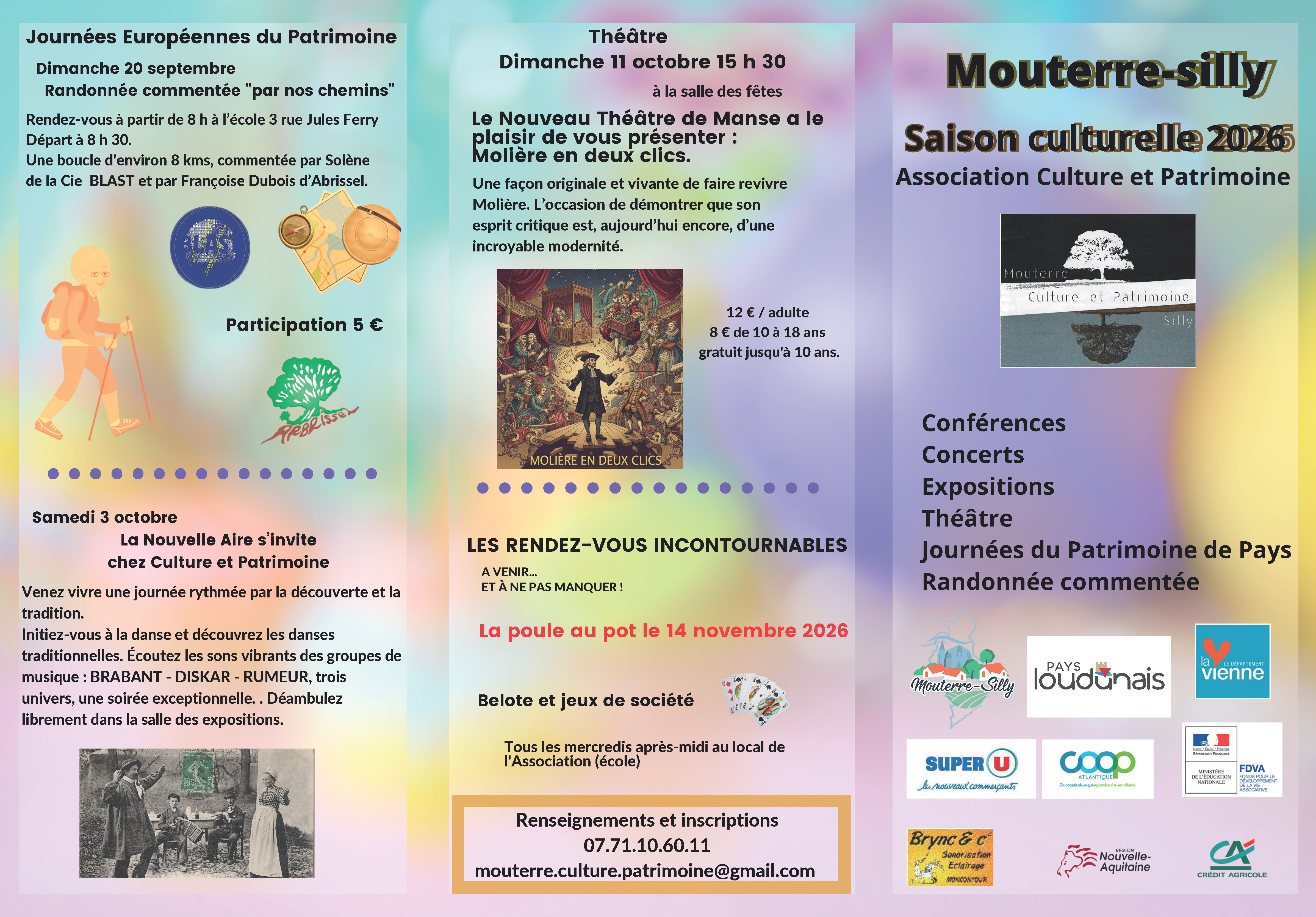 Journées Européennes du Patrimoine à Mouterre-Silly