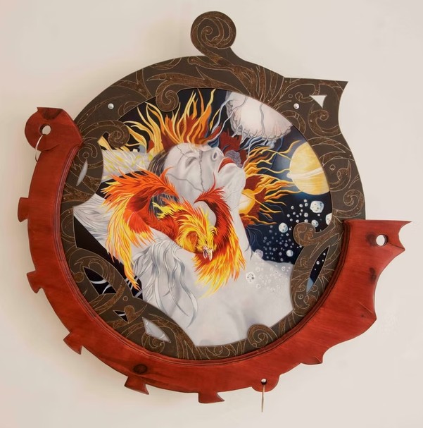 Exposition de l'artiste Christine Mourgues