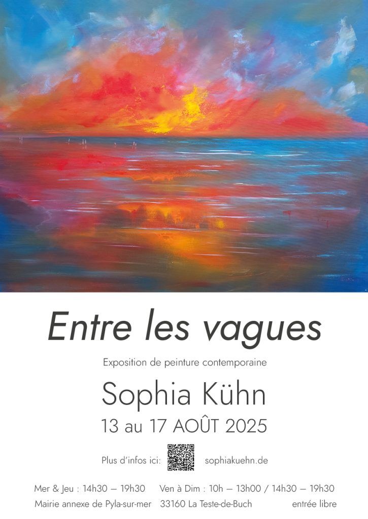 » entre les vagues » exposition de Sophia Kühn