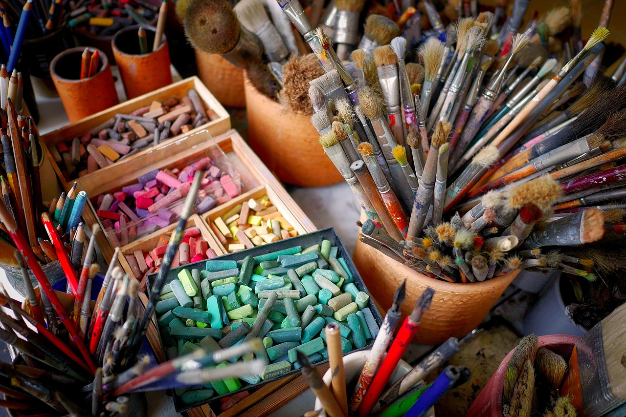 Exposition  de peintures Esquisse