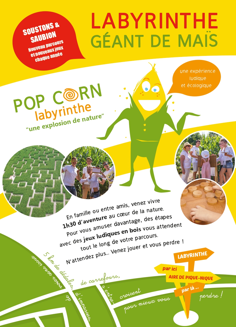 Pop Corn Labyrinthe Saubion