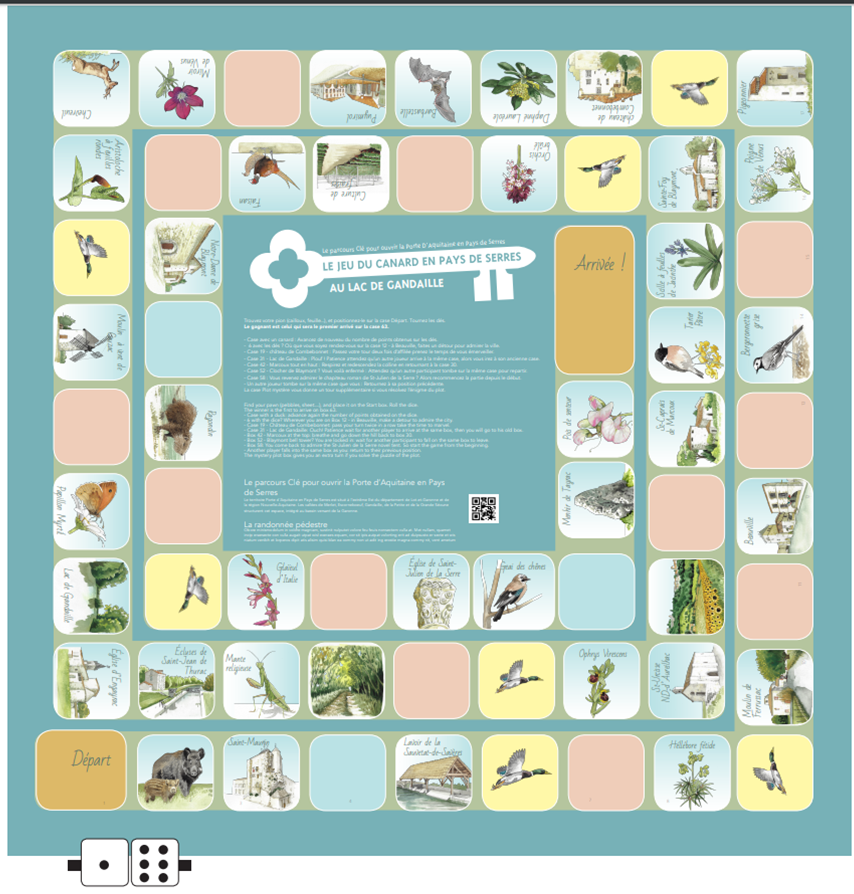 Sentier pédagogique et ludique : boucle de St Julien / Engayrac