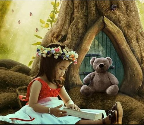 Exposition à la médiathèque / La Malle La boîte à conte