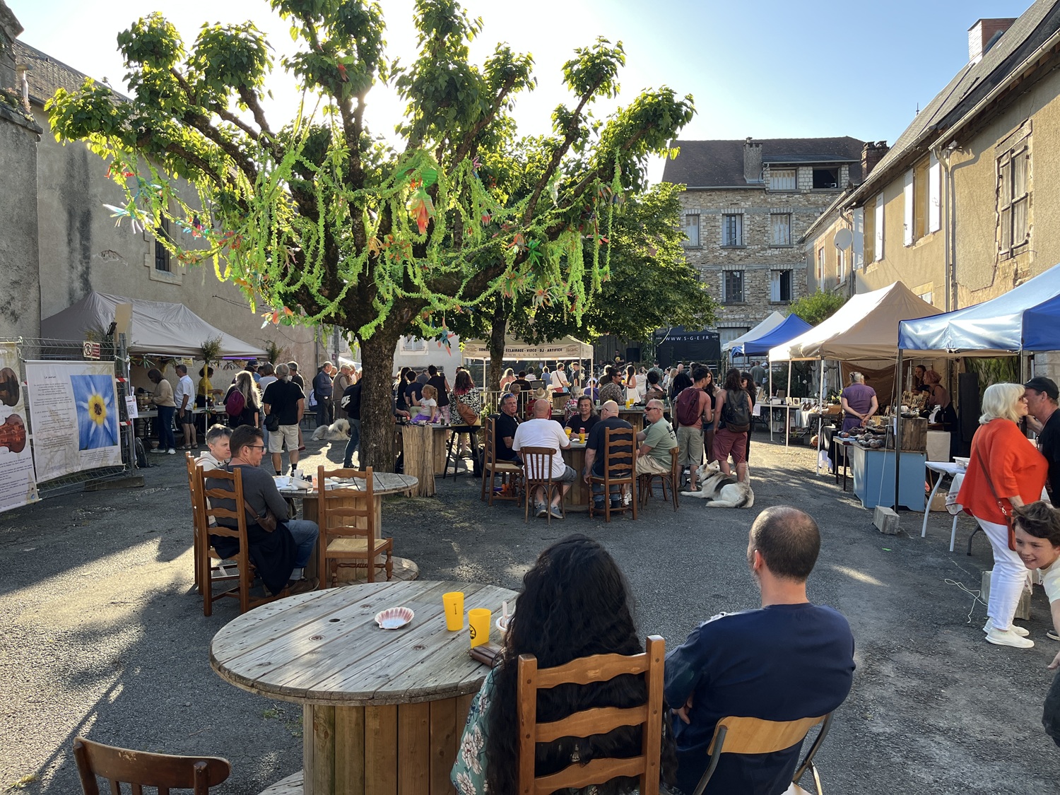 Marché gourmand et musical