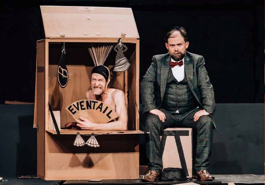 Les gros patinent bien - Cabaret de carton par Pierre Guillois et Olivier Martin-Salvan