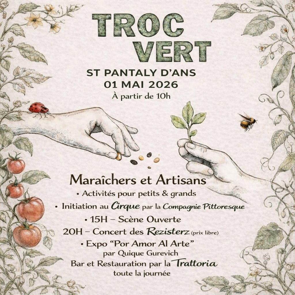 Troc vert, cirque, concert...