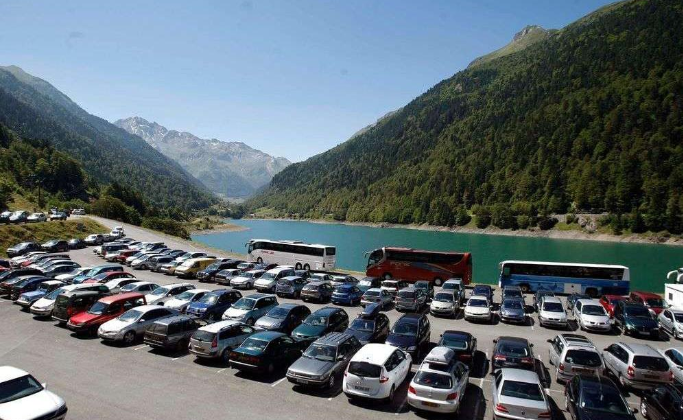 Parking d'Artouste - Fabrèges