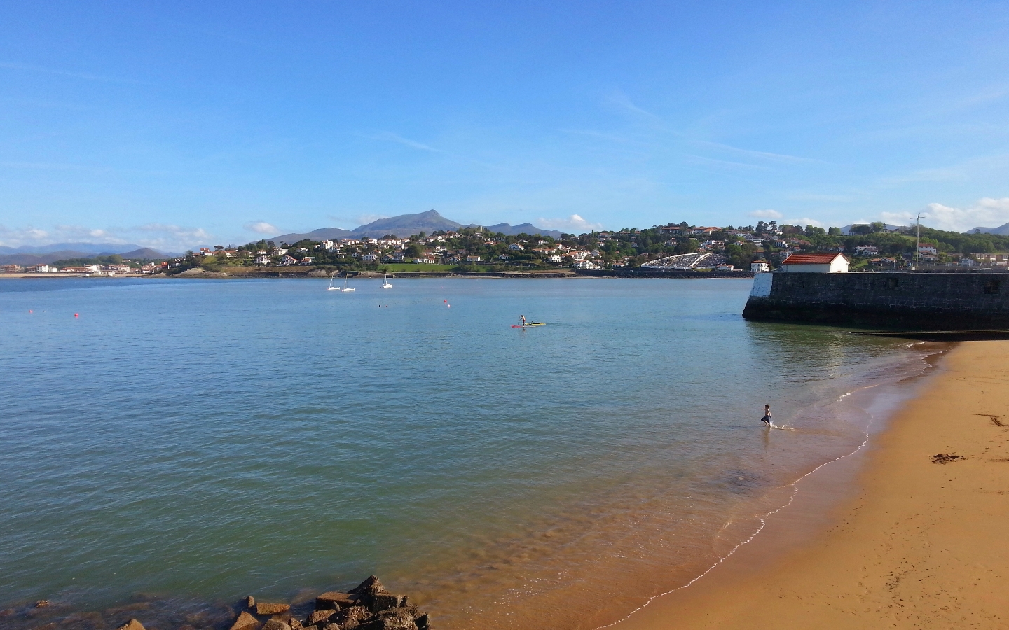 Plage du Fort de Socoa