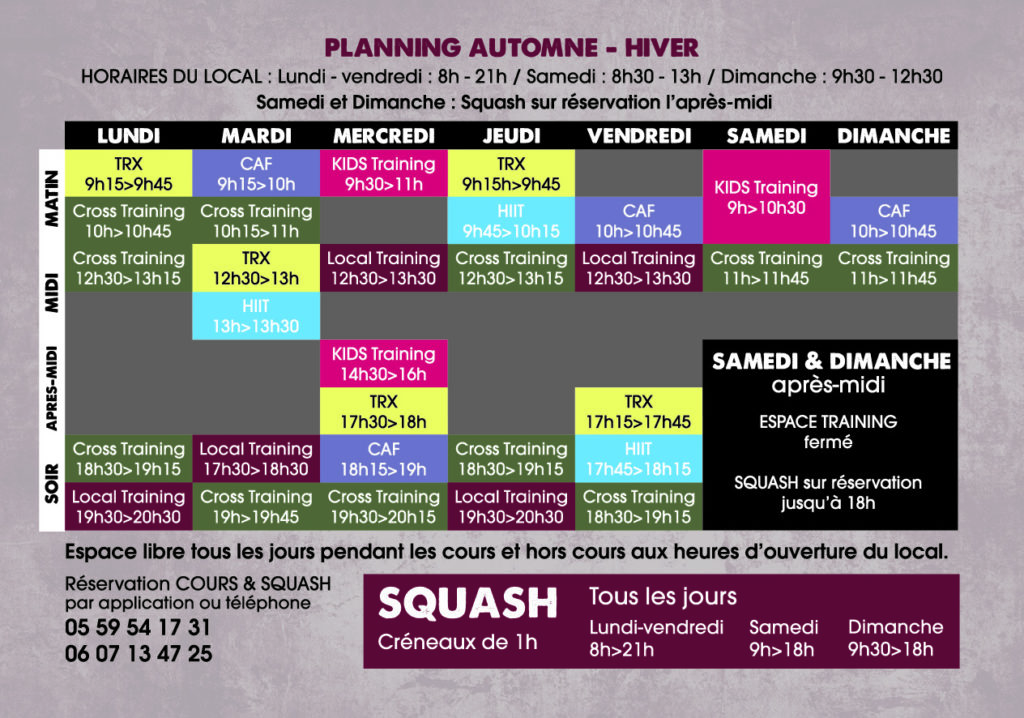 Le Local - Squash