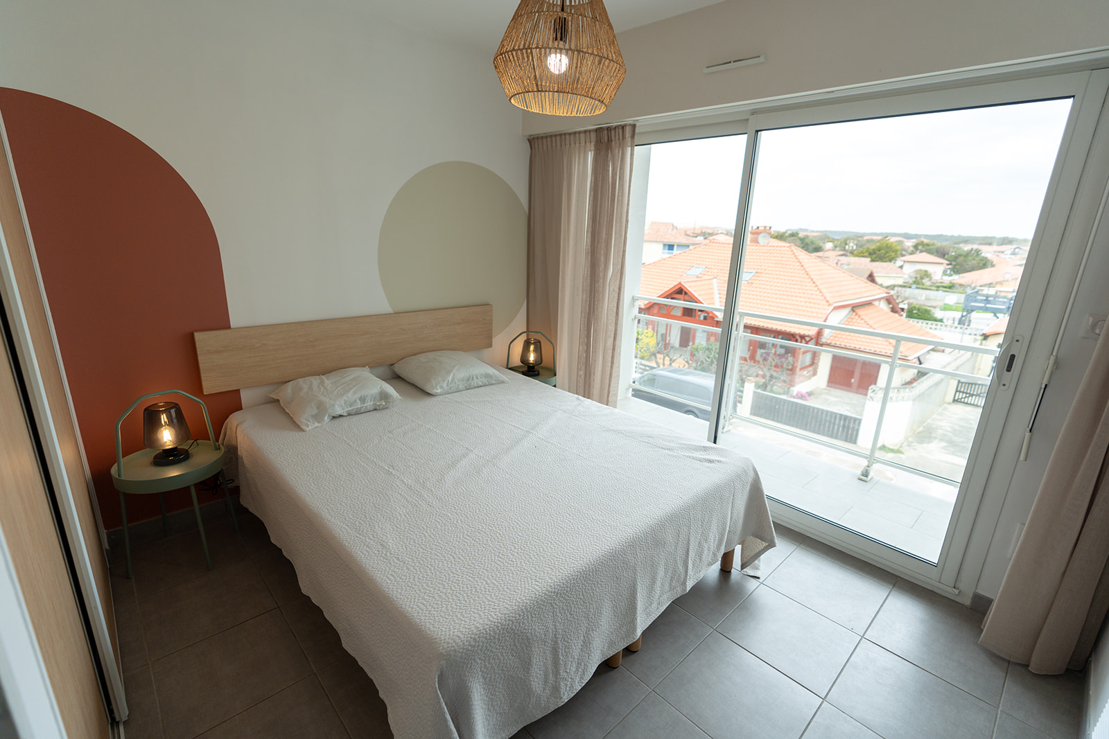 RESASOLChambre dans résidence de vacances pres de la plage à Vieux Boucau dans les Landes.