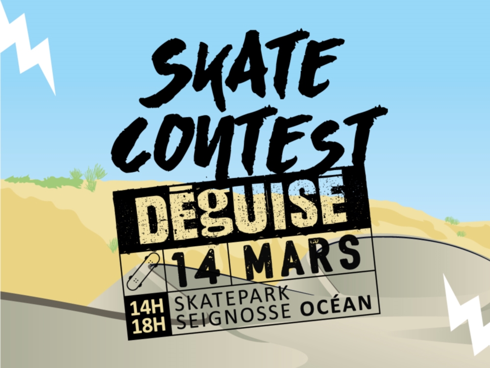 Skate contest déguisé Skate contest déguisé