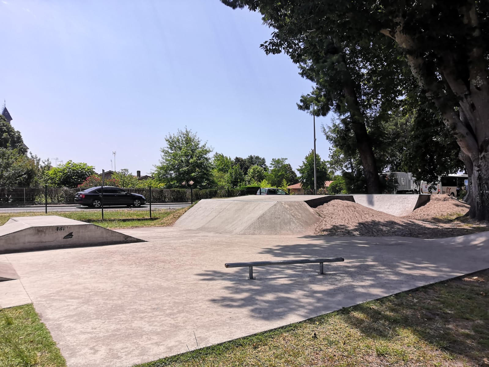 Skate parc de Parentis en Born
