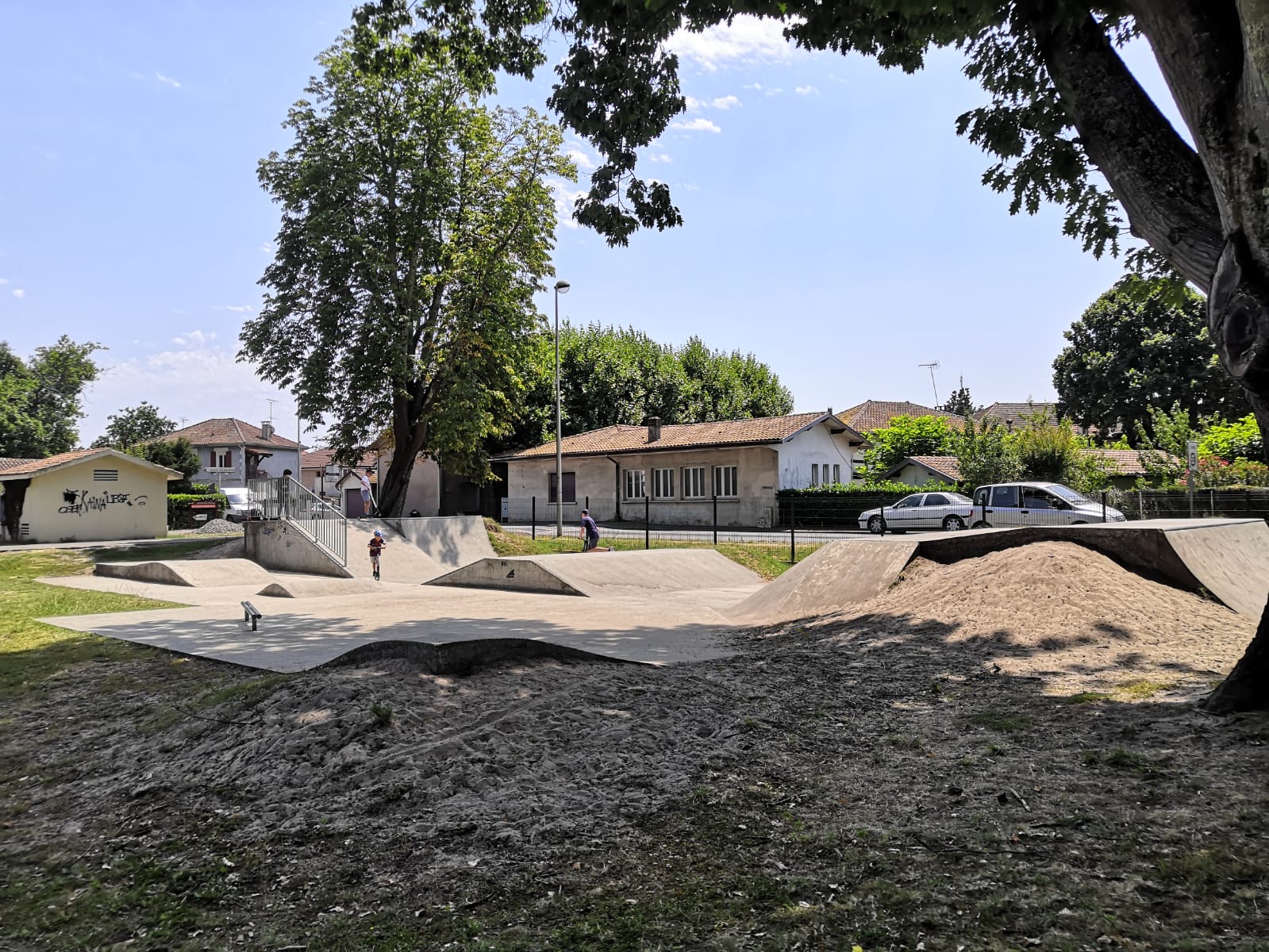 Skate parc de Parentis en Born