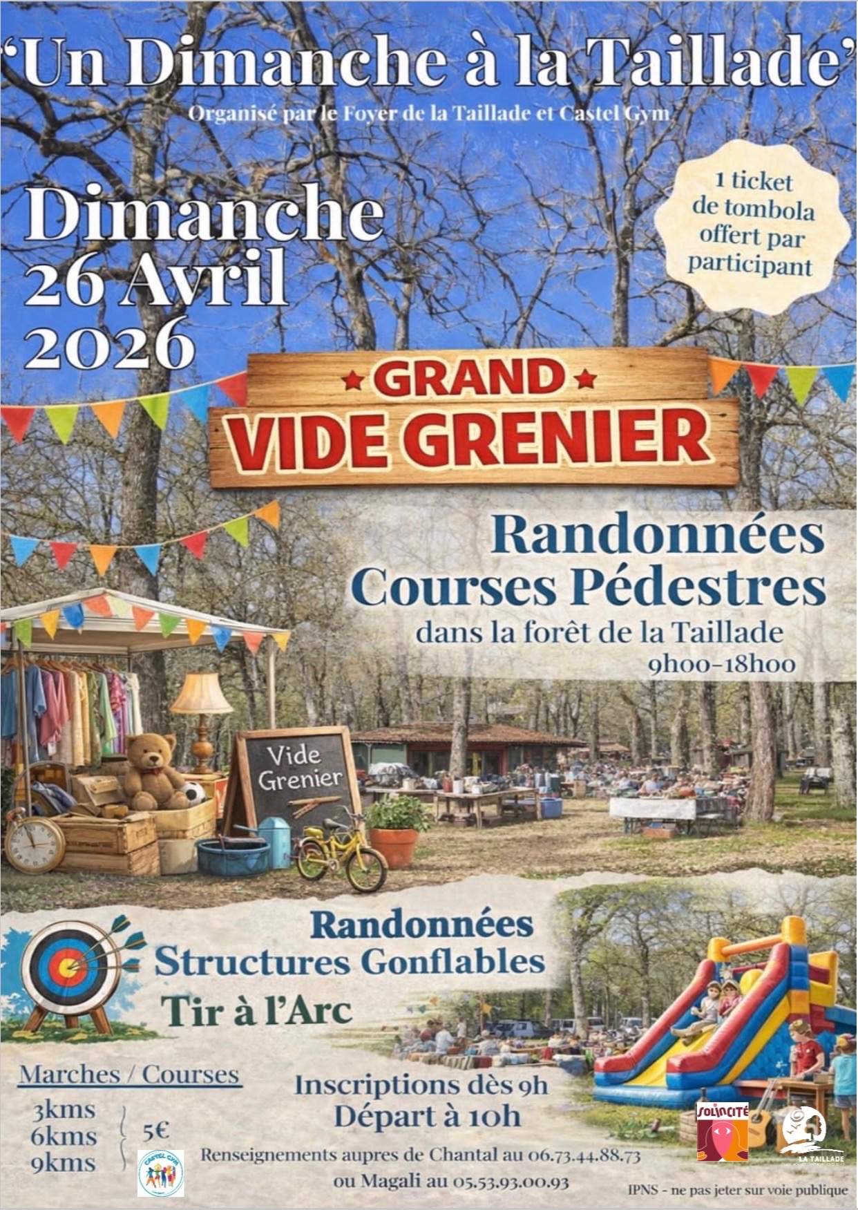 Grand vide grenier / Randonnées Courses pédestres