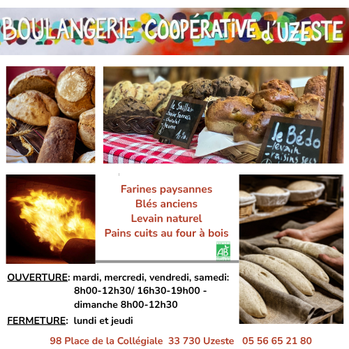 Boulangerie coopérative d'Uzeste