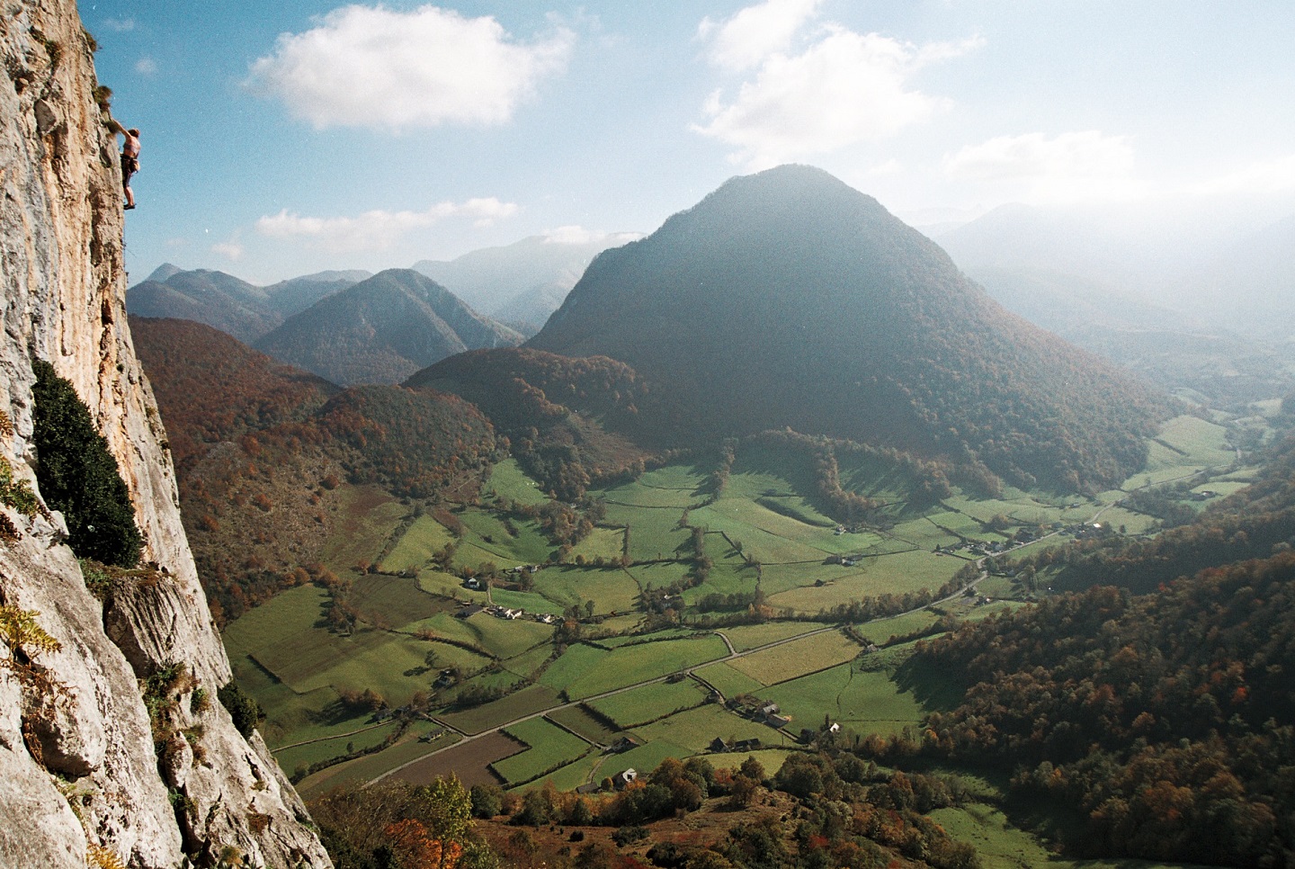 La falaise d'Arguibelle : escalade